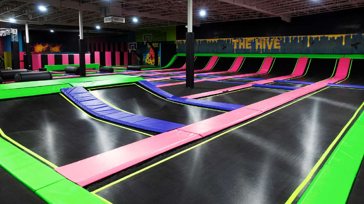 The Hive, an adventure and trampoline park provided a day of joy for underserved children at its Ogden location on Wednesday.