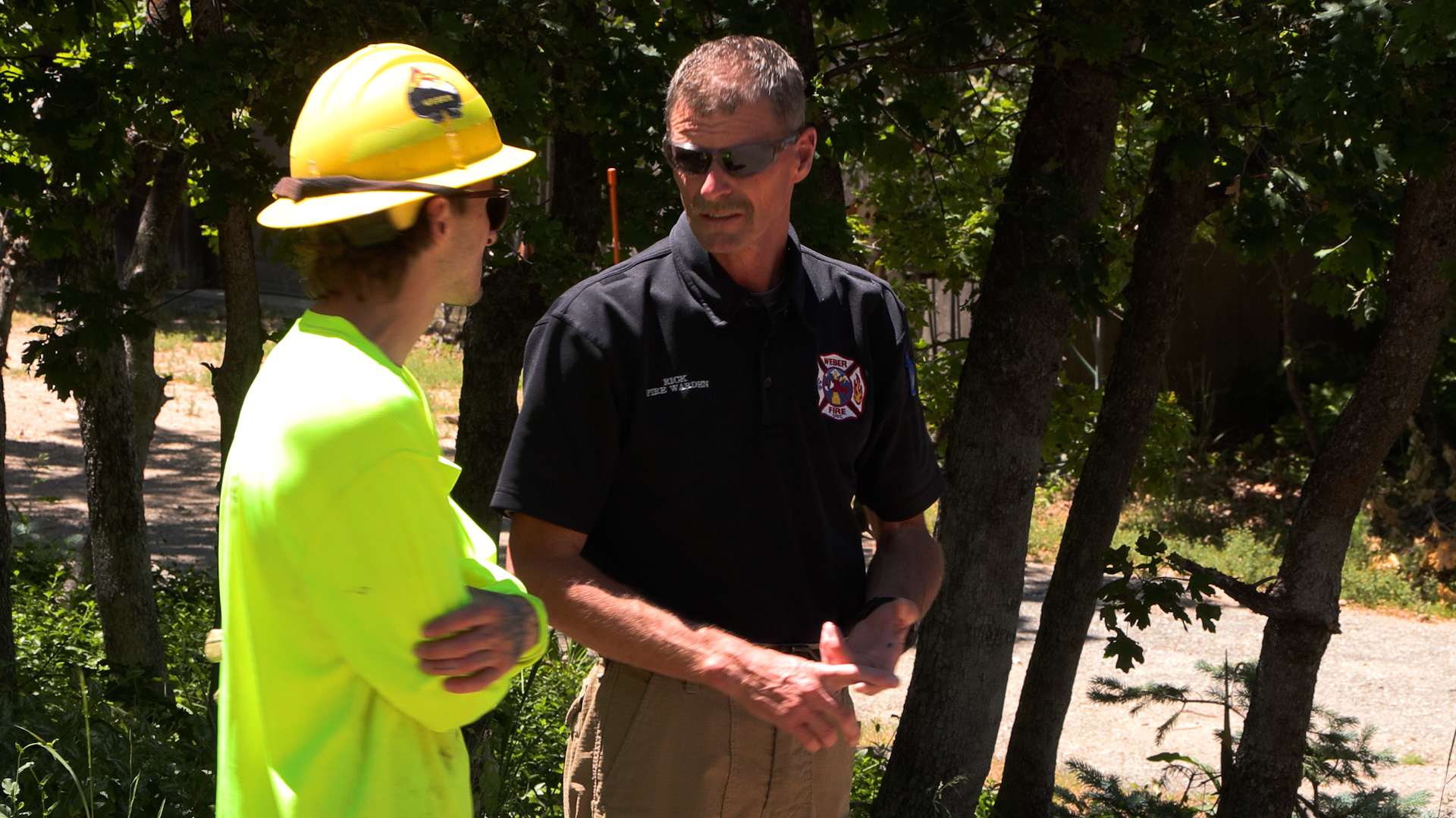 Weber County Fire Warden and Capt. Rick Cooper on Thursday. Cooper said efforts to reduce wildland fire risks are critical, especially this year.