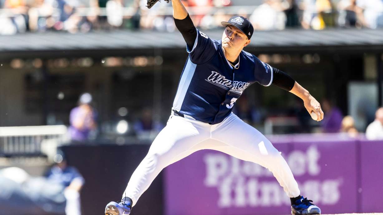 Detroit Tigers pitcher Tarik Skubal throws in a rehab start for the West Michigan Whitecaps against the Dayton Dragons in Comstock Park, Mich., Sunday, June 7, 2026.