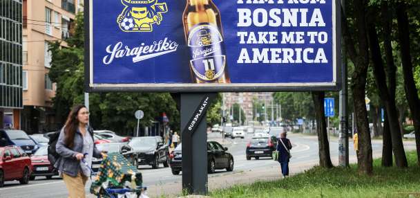 A Bosnian song about disillusionment with the American Dream becomes a World Cup banger