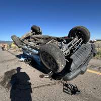 Northbound I-15 closed in Iron County following 3-vehicle crash