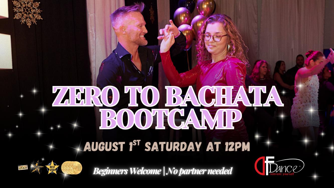Zero to Bachata Beginner Bootcamp: No partner needed