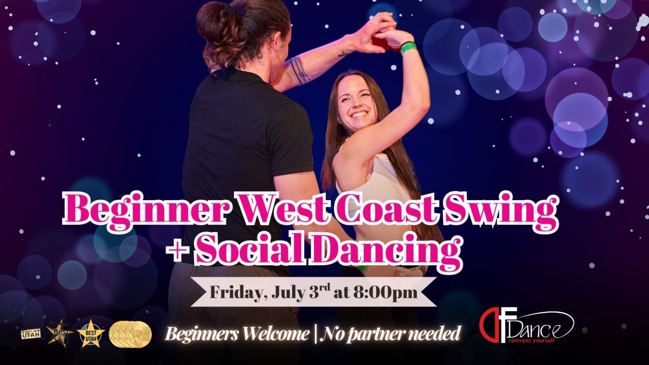 Beginner West Coast Swing + Social Dancing! (No partner needed)
