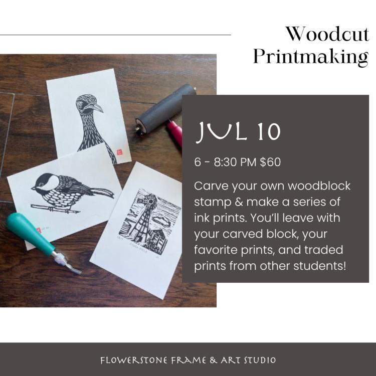 Woodcut Printmaking Workshop