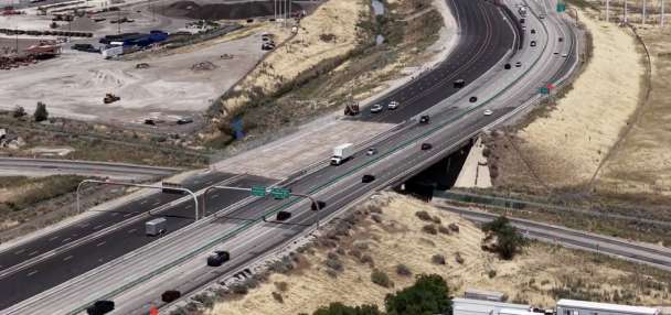 I-215 West traffic to shift onto new pavement as UDOT celebrates project halfway point
