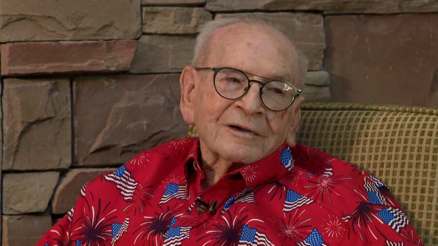 Utah WWII veteran turns 102 years old