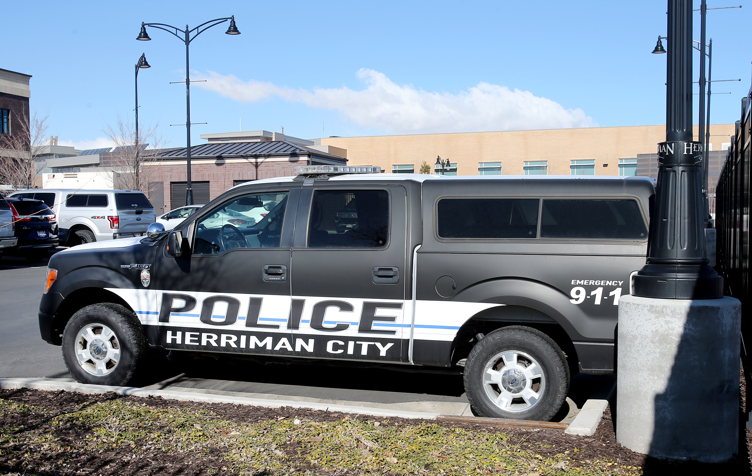 Two 15-year-old boys riding an e-motorcycle in Herriman were injured in a crash Friday.