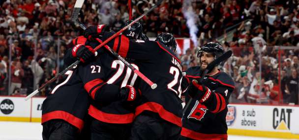 Rod Brind'Amour's Hurricanes 60 minutes from a Cup, with Vegas still daring a Game 7