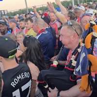 Have You Seen This? Lone bagpiper serenades World Cup crowd