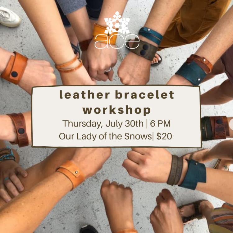 Leather Bracelet Workshop