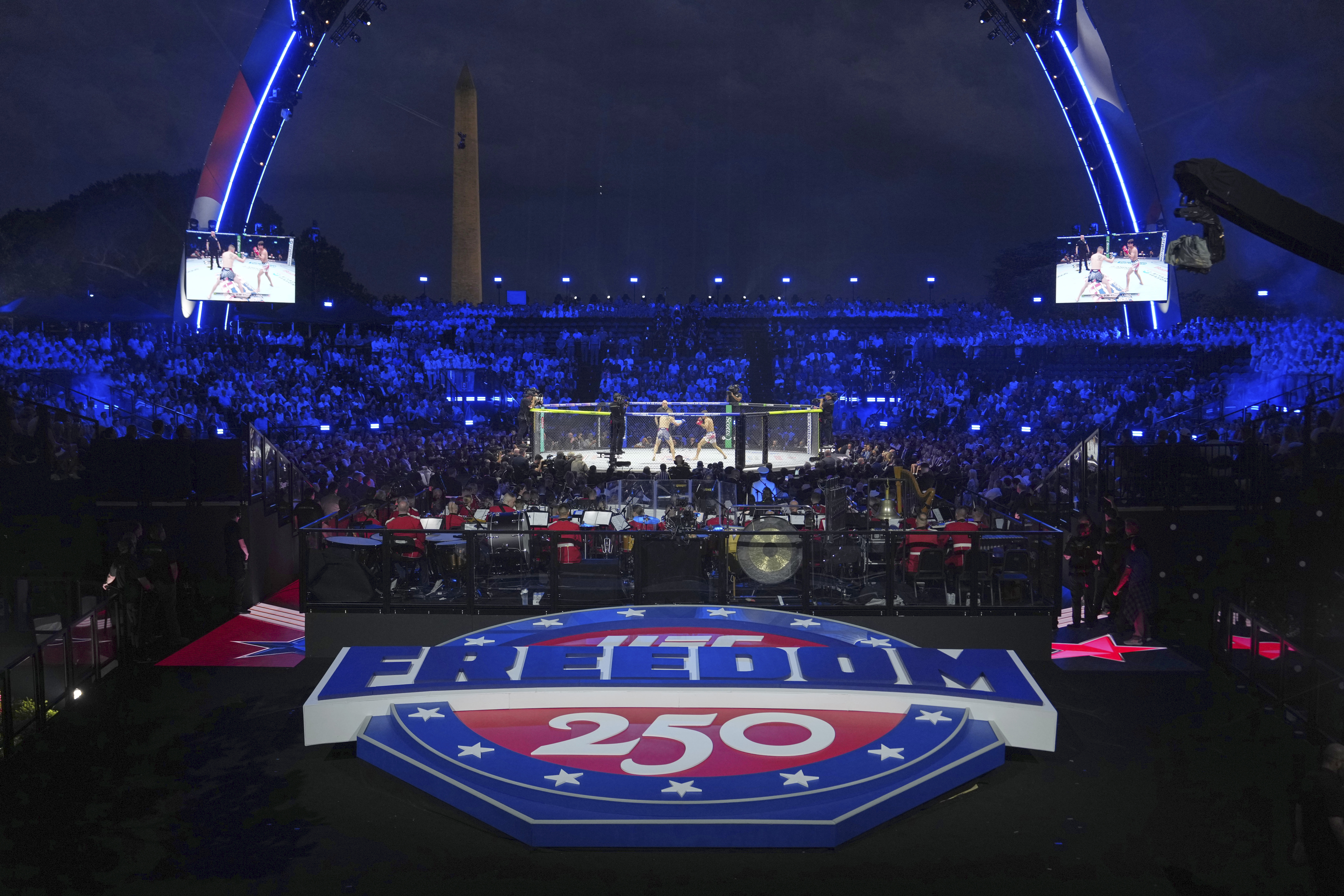 Don't expect a repeat. UFC boss Dana White says 'never again' to another White House fight night