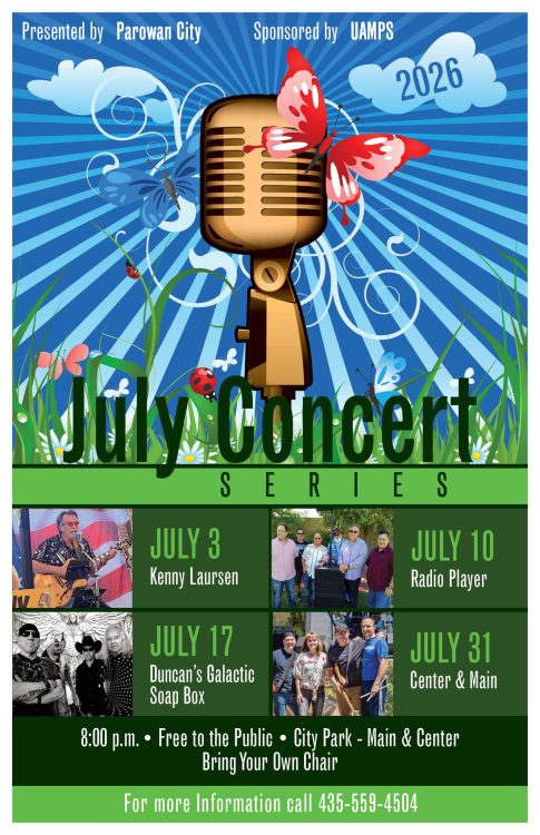 Parowan Concert Series 2026