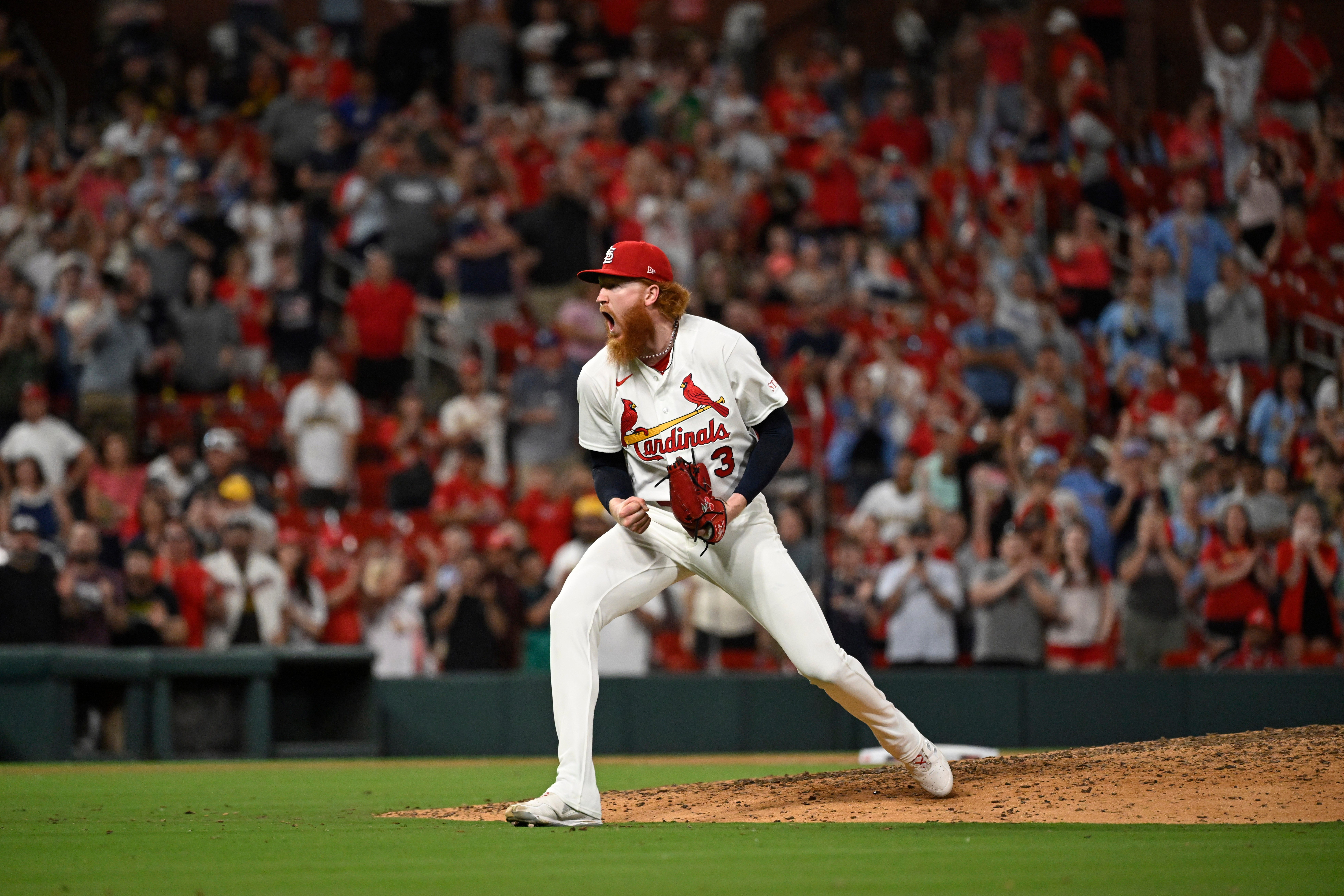 Dustin May perfect into 7th inning and completes 1-hitter as Cardinals blank Padres 3-0