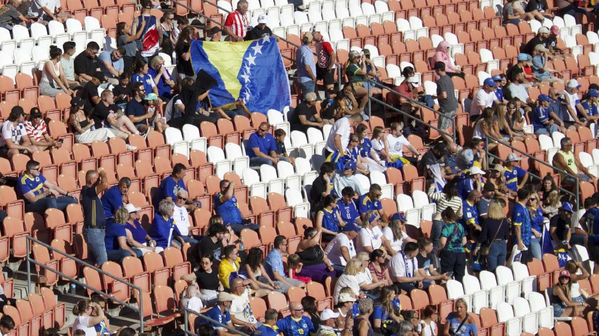Bosnia and Herzegovina receives homecoming welcome in Utah during World Cup stay