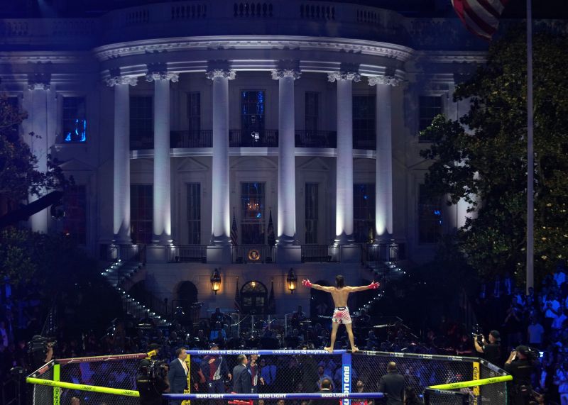 FBI disrupts a planned attack on the White House UFC cage-fighting show, court papers say