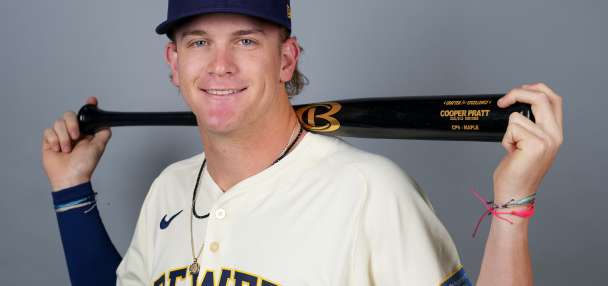 Brewers shortstop prospect Cooper Pratt called up ahead of series with Guardians