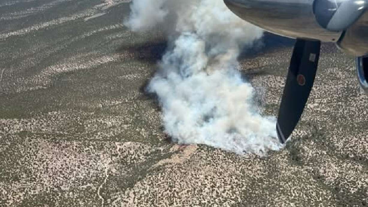 A new wildfire in Iron County is causing evacuations, officials said Tuesday.