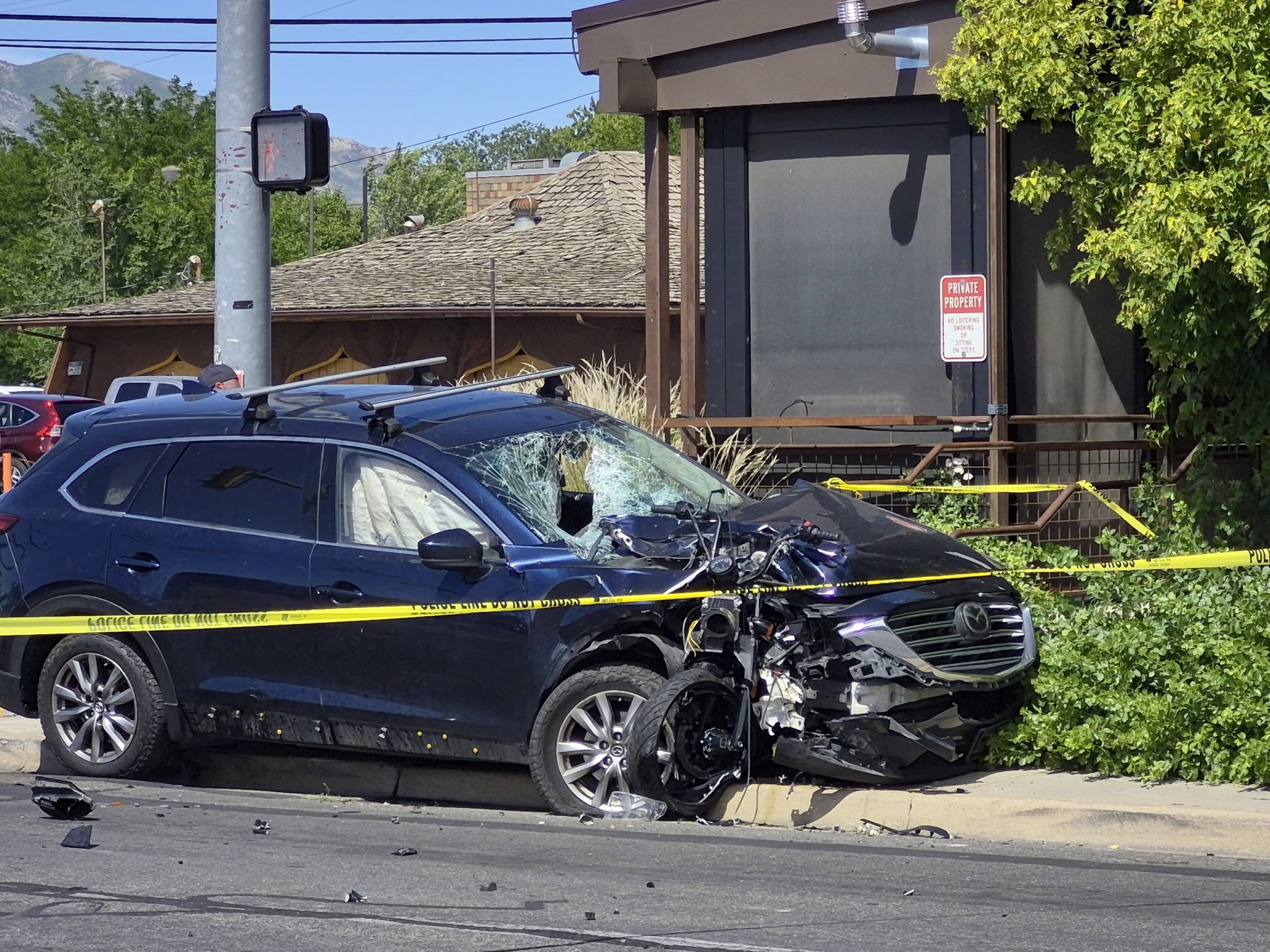1 dead after car collides with motorcycle in South Salt Lake