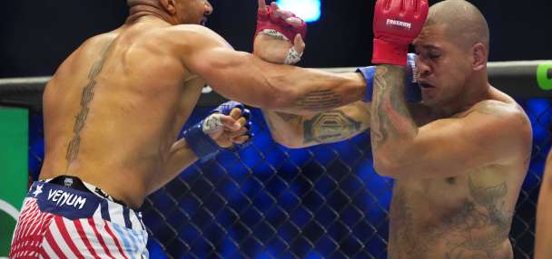 Pereira fumes over 'illegal shots' after Gane's interim UFC heavyweight title win