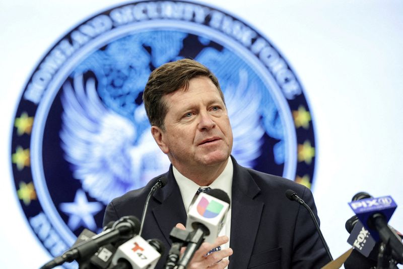 Jay Clayton, United States Attorney for the Southern District of New York, speaks during a press conference in New York City, Dec. 10. Clayton's confirmation hearing as national intelligence director was postponed on Wednesday.