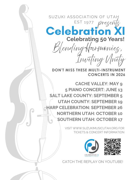 Utah County SAU Celebration XI: Creating Harmonies, Inviting Unity