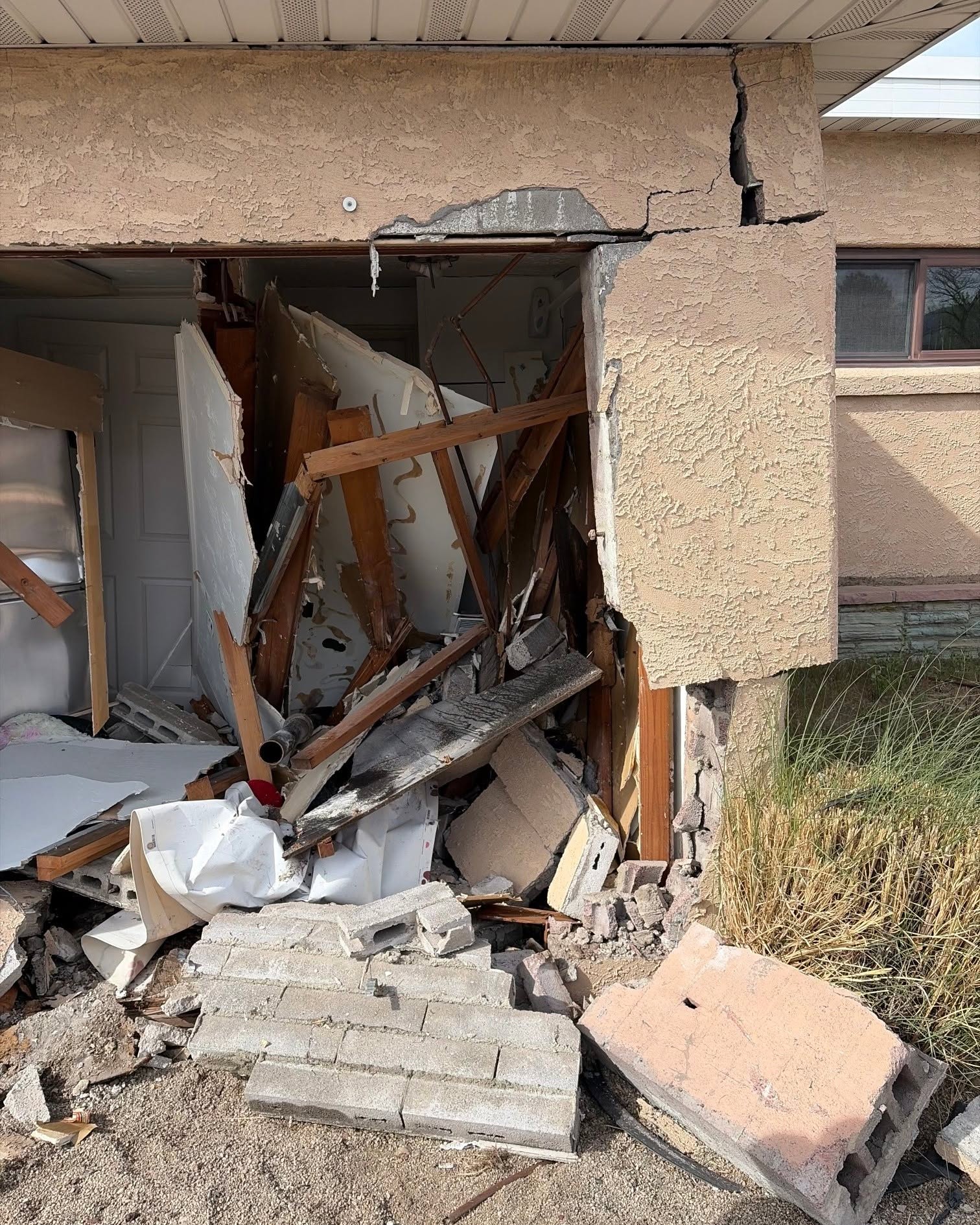 Leaders at the Utah Animal Adoption Center in Sandy say they're  hopeful for the building's recovery after a car crashed into its building back in April.