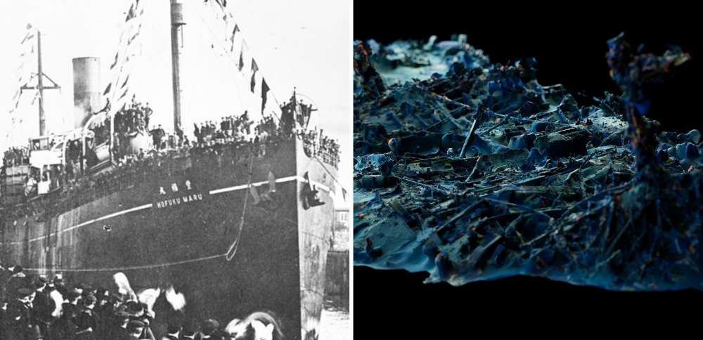 Sunken wreck of WWII 'hell ship' used to transport POWs discovered after more than 80 years