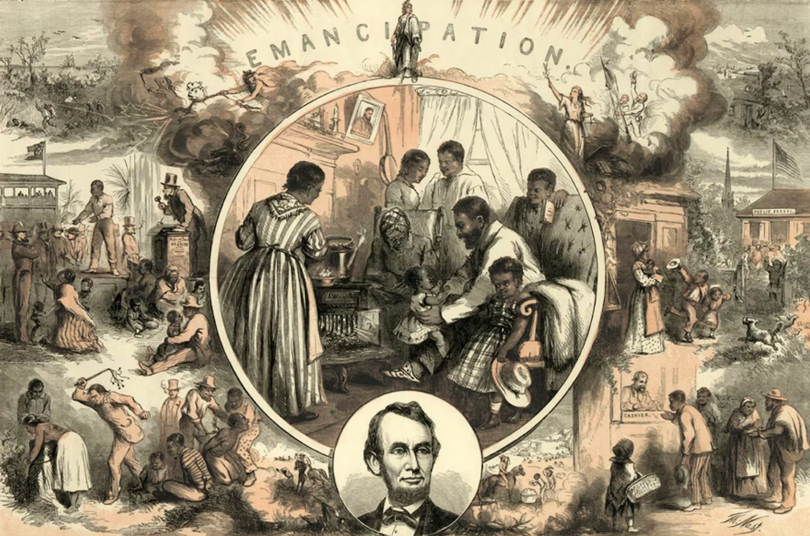 Juneteenth was first observed on June 19, 1865, when news of President Abraham Lincoln's Emancipation Proclamation reached slaves in Texas.