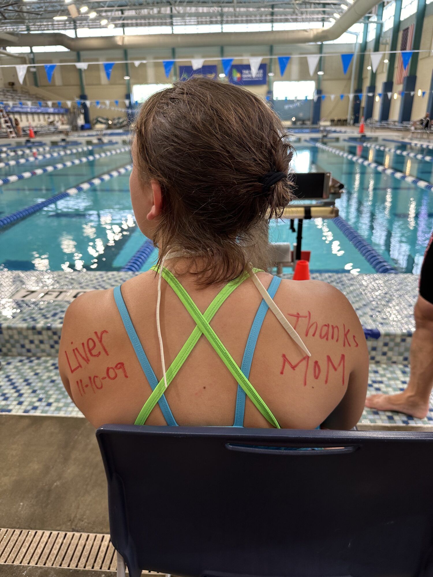 Eden Lai at the 2024 Transplant Games of America in Birmingham.