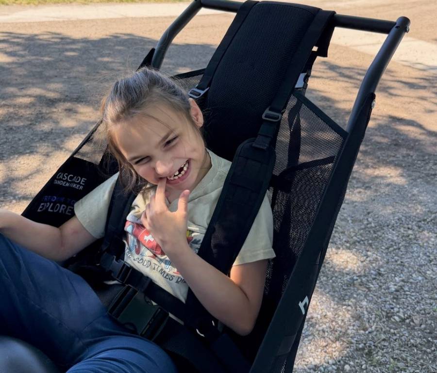 Community raises money for new special hiking chair stolen from 8-year-old with cerebral palsy