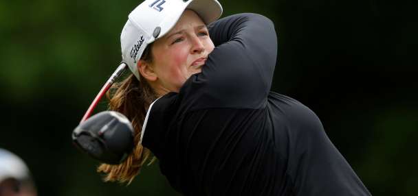 Jing Yan shoots 66 at breezy Blythefield to take Meijer LPGA Classic lead