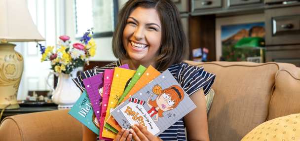 Mary Ann Jensen, the 18-year-old author with 7 books
