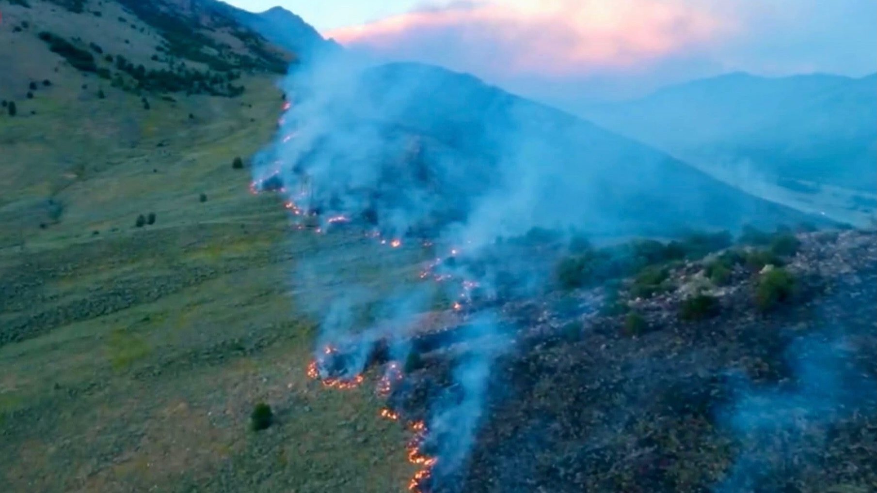 Middlefork Fire in Weber County largely contained after torching 334 acres