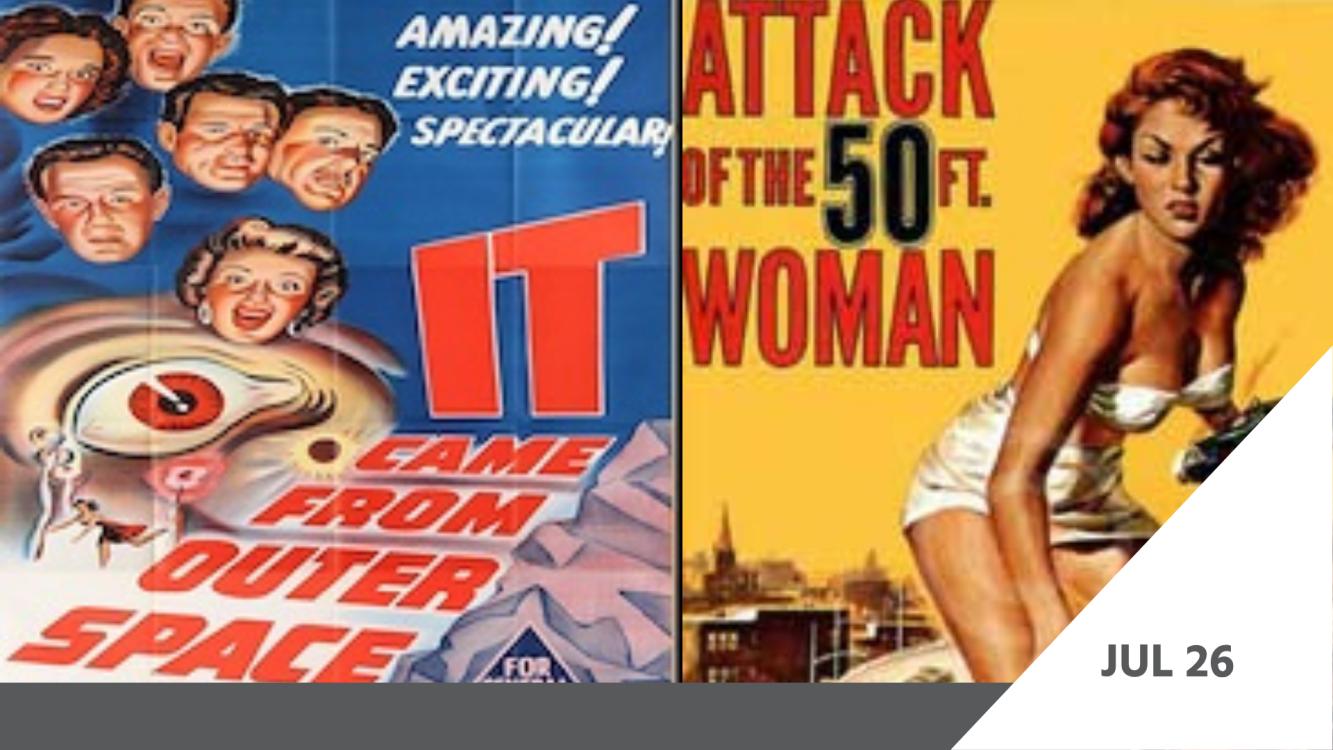 CineSizzle: It Came From Outer Space & Attack of the 50ft Woman