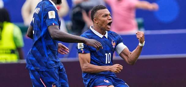 Kylian Mbappé scores 2 goals to lead France to 3-0 win over Iraq and into World Cup knockout stage