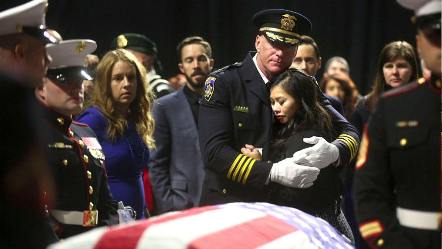 Nolan Ruby Public Memorial Held For Fallen South Salt Lake Police Officer | KSL.com
