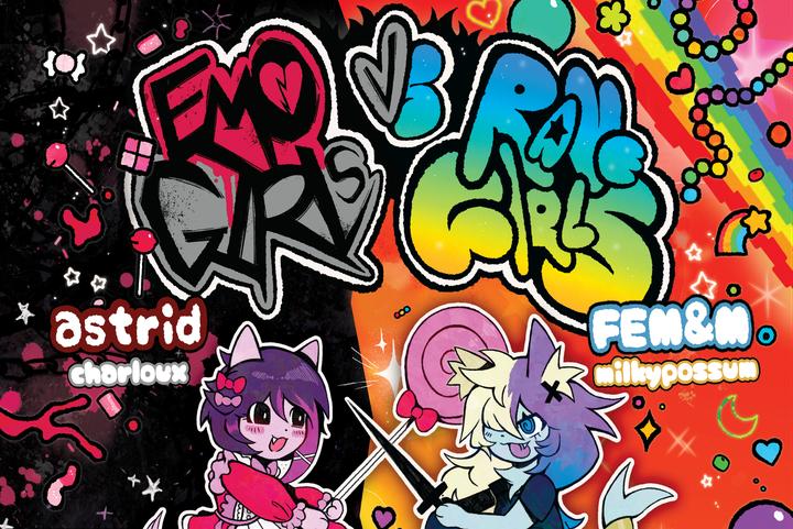 FEM&M X ASTRID - EMO GIRLS VS RAVE GIRLS