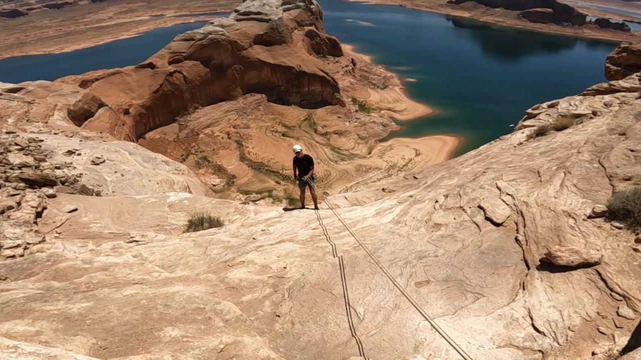From Helicopter to 1,000-Foot Rappel: Up Lake Adventures Pushes Limits at Lake Powell