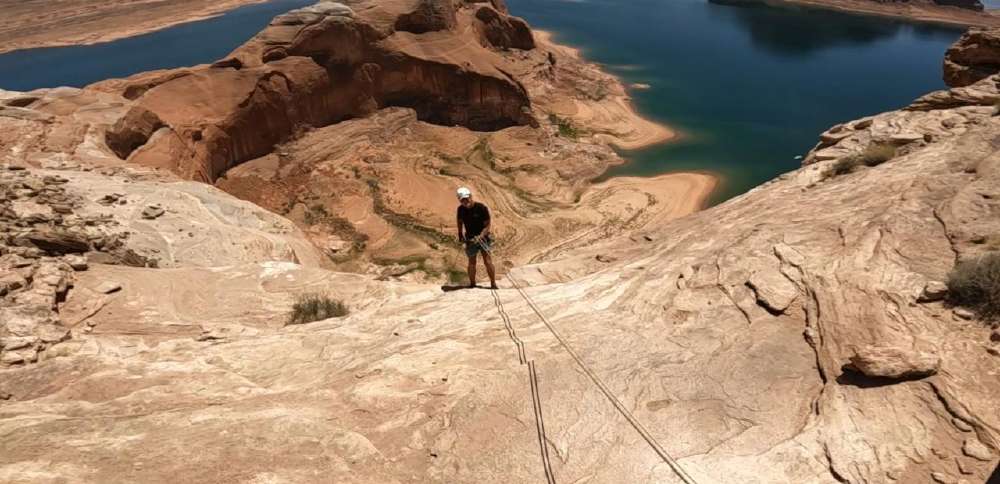 From Helicopter to 1,000-Foot Rappel: Up Lake Adventures Pushes Limits at Lake Powell