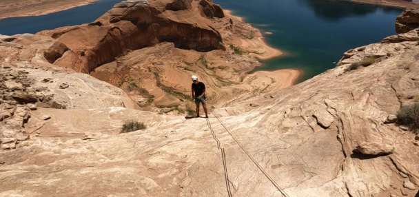 From Helicopter to 1,000-Foot Rappel: Up Lake Adventures Pushes Limits at Lake Powell