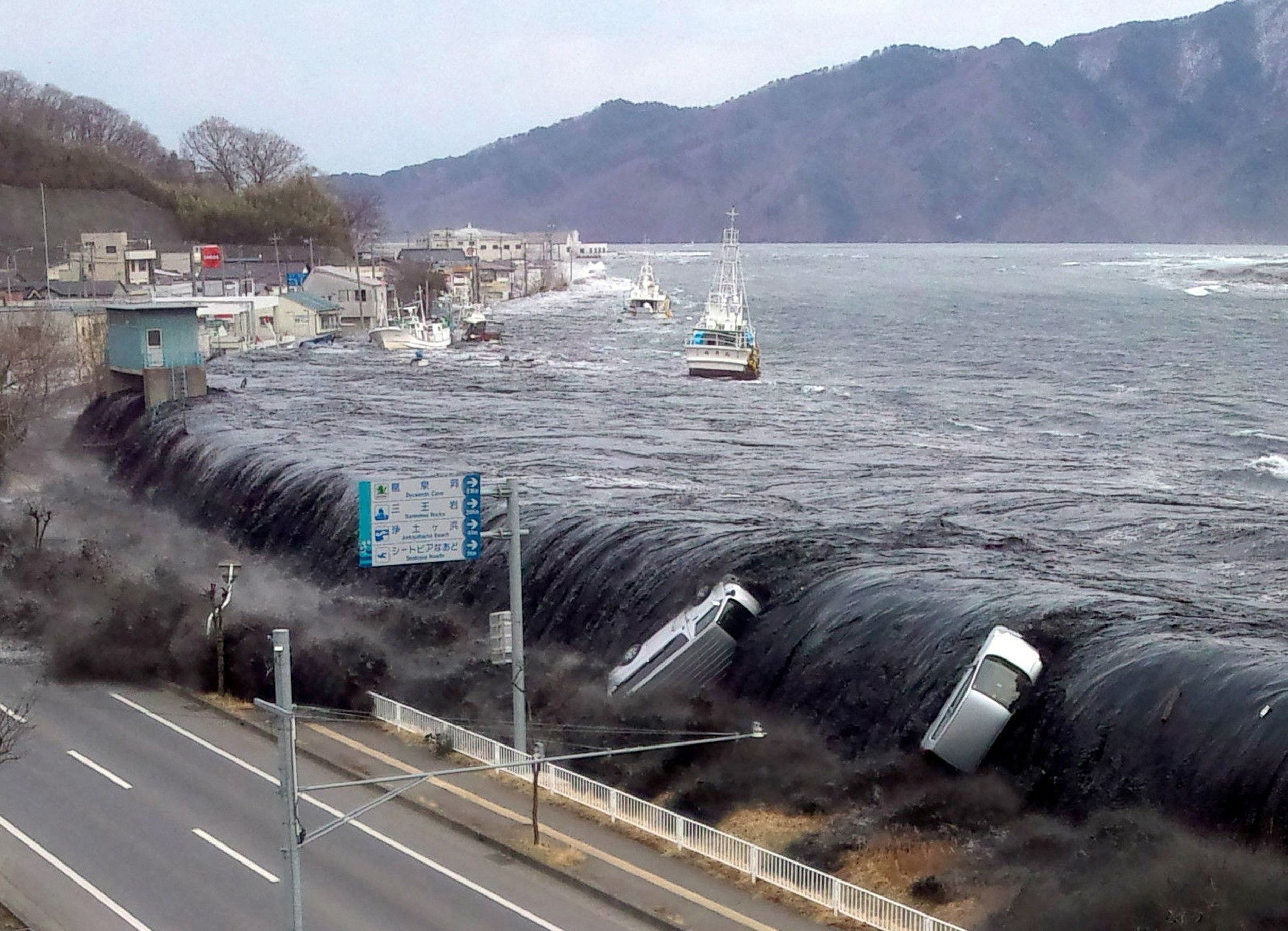 A seismic event bounced off Earth's core and shifted an island country