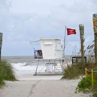 When a rip current sucks you out to sea, try not to panic