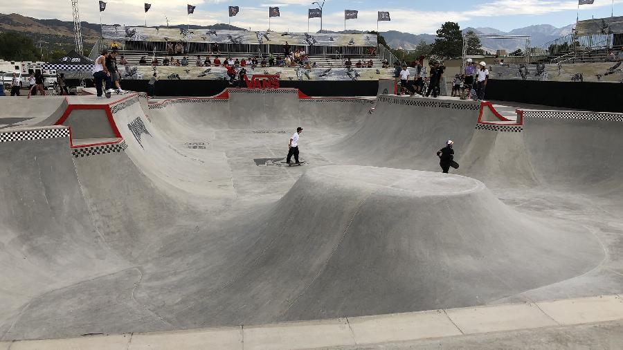 Tony Hawk Helps Unveil Utah's New Olympic Skatepark