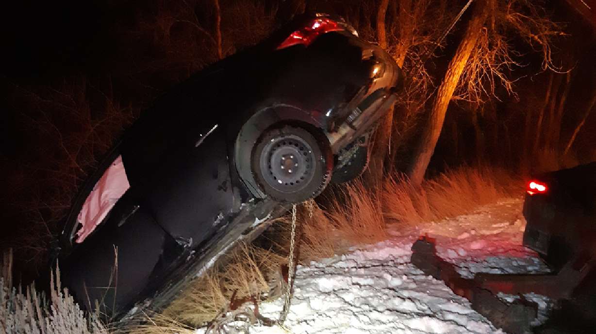 Utah Teen Crashes Car Into Payson Canyon Creek