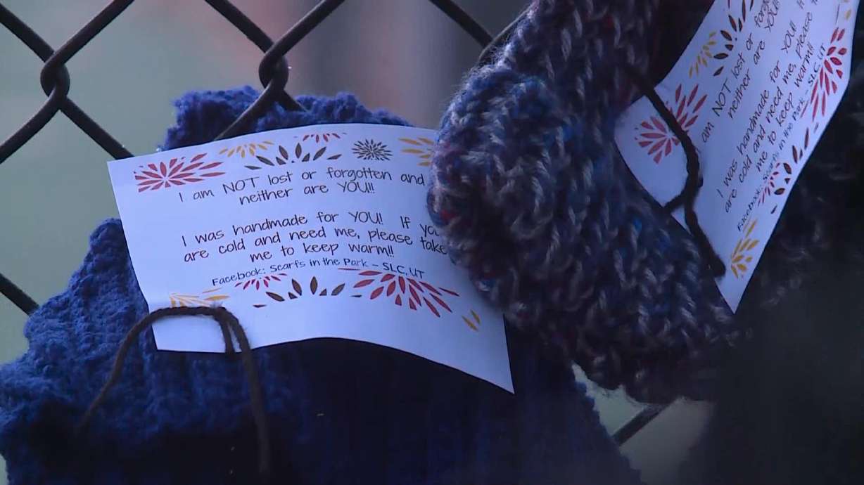 High 5: Keeping Homeless Utahns Warm - One Scarf At A Time