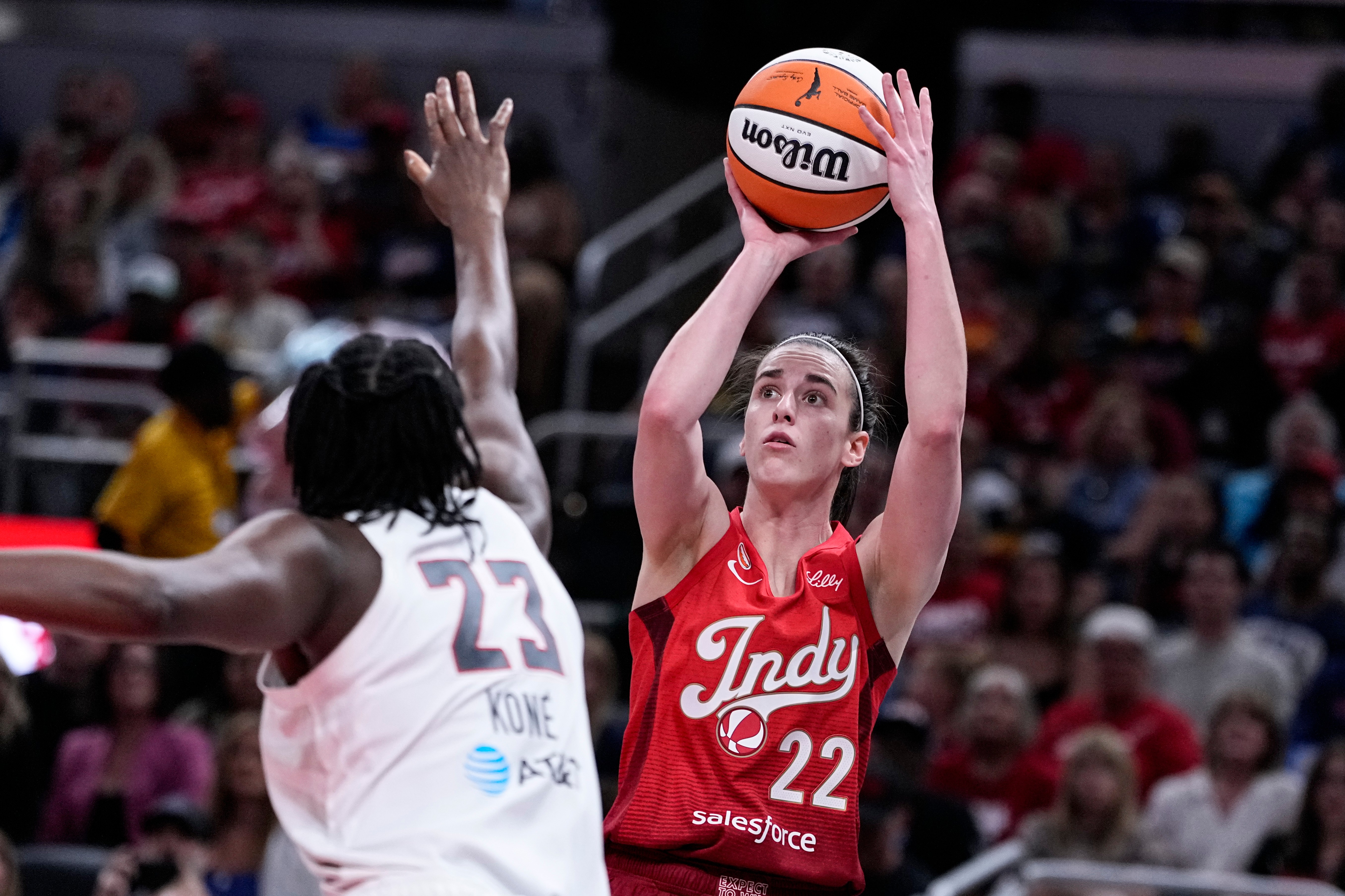 Indiana's Aliyah Boston and Caitlin Clark surge to 1-2 in WNBA All-Star fan voting