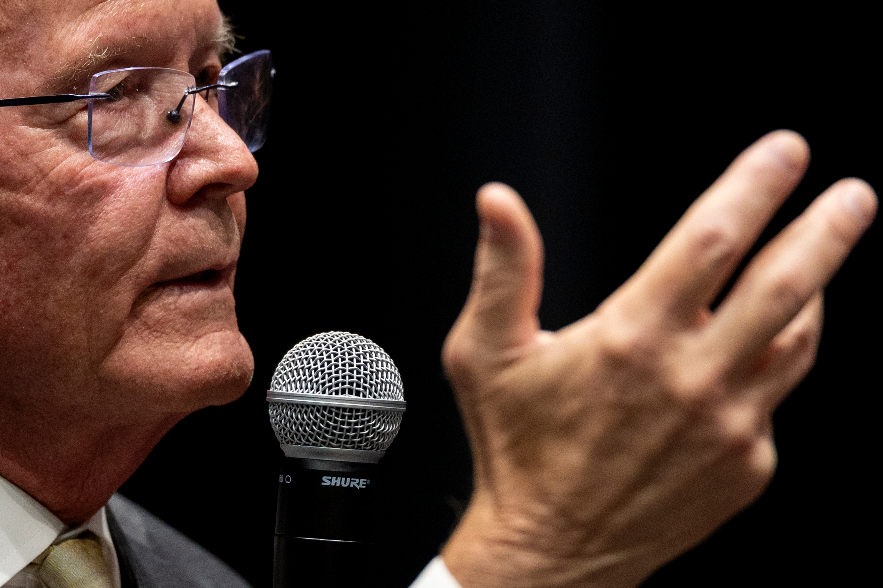 Senate President Stuart Adams, R-Layton, speaks on June 16. The controversial data center project in Box Elder County figured prominently in Tuesday's primary elections, contributing to Adams' defeat and two Box Elder County commissioners.