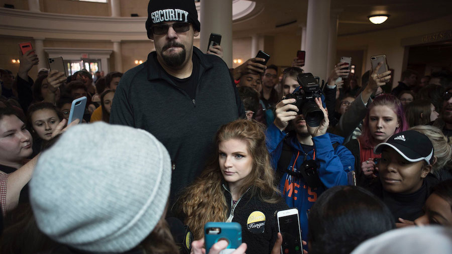 Guns Rights Activist Kaitlin Bennett Swarmed By Student Protesters During Surprise Ohio University Visit