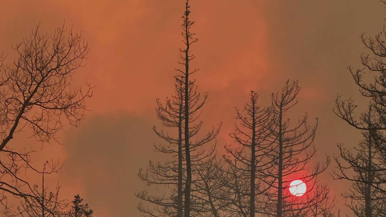 The Cottonwood Fire continued to spread Wednesday after taking down Eagle Point Resort, a ski resort in southern Utah.