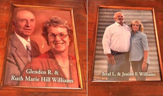 It became the Williams farm when Jeral’s mother, Ruth Hill, and her husband, Glenden Williams, bought it in the 1970s. Jeral and his wife bought the farm from his parents in 2002.